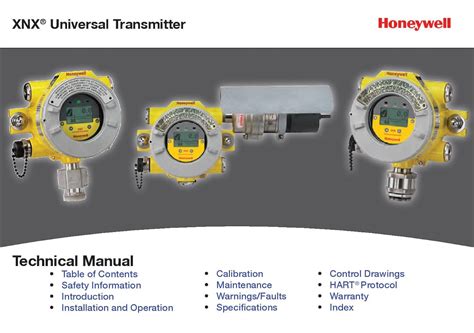 xnx universal transmitter honeywell manual|XNX™ Universal Transmitter Operation Manual